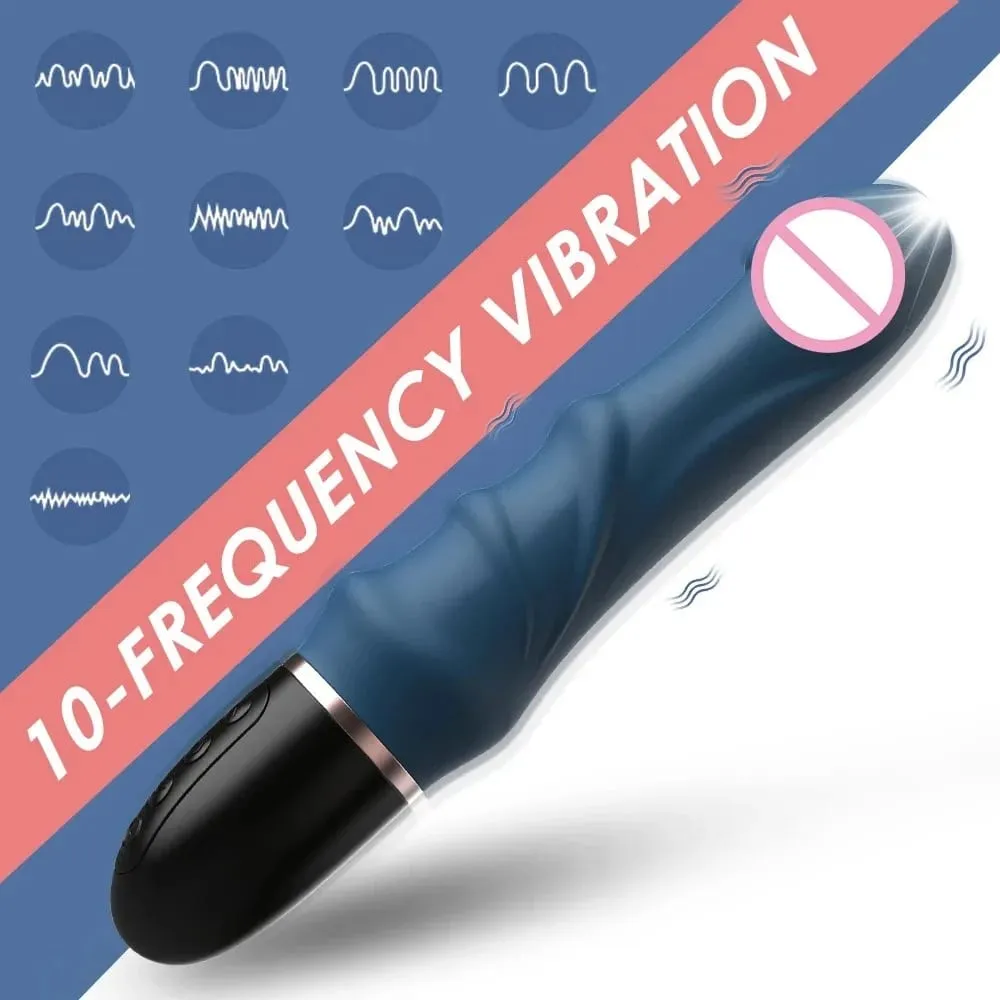10 Modes Soft Silicone Vibrator for Women Big Dildo Massager Female Masturbator for Couples G-spot Clitoral Stimulator Sex Toys — image 3