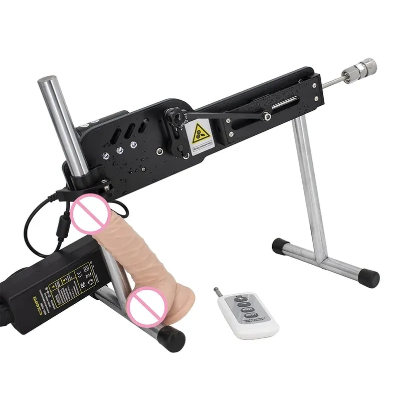 App-Controlled Mute High-Power 70W Dildo Sex Machine na may Vac-u-Lock Dildo Attachment At Pumping Gun Pang-adultong Laruang