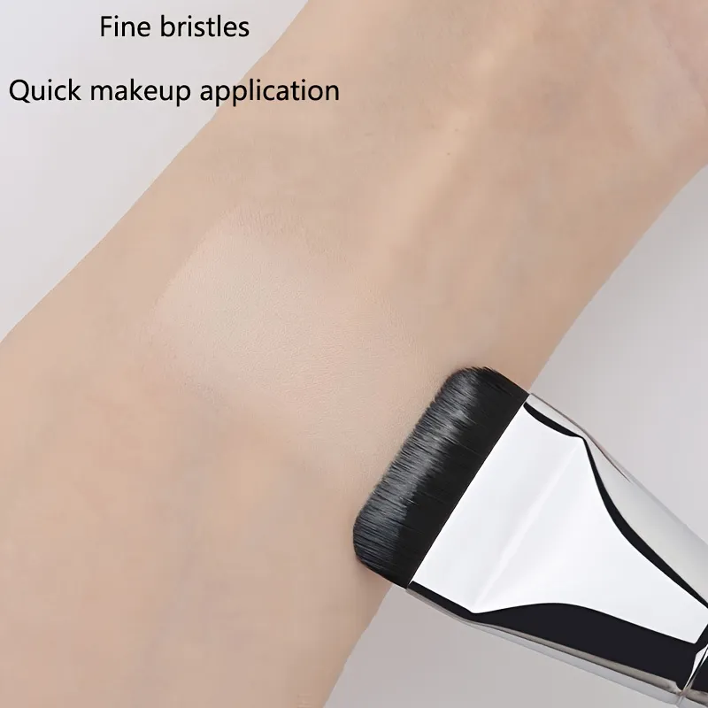 Multi-Use Ultra Thin Foundation Brush Lightweight Face Contour Brush Flat Contour Brush Blending Foundation Cream Makeup Brushes — image 6