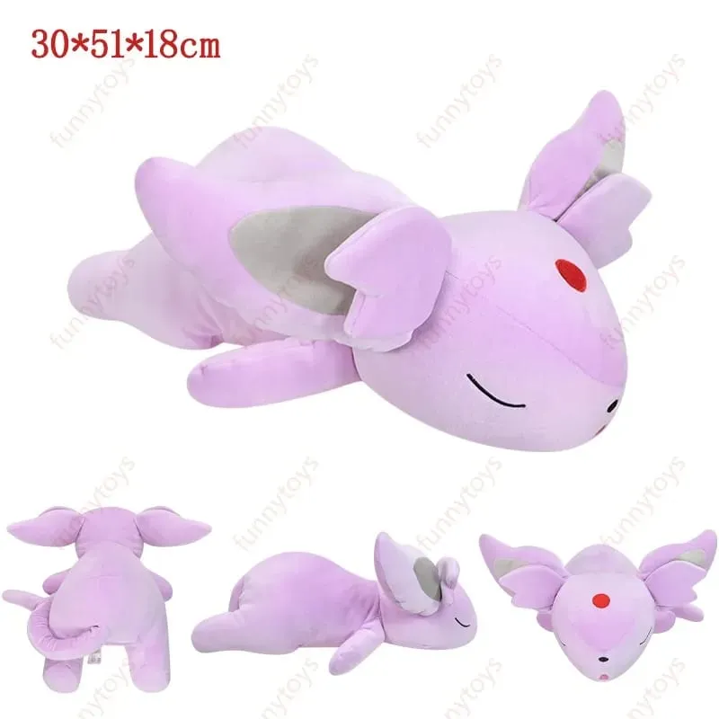 Pokémon Plush Sleeping Position Pillow Leafeon Espeon Sylveon Furret Cubone Scorbunny Bulbasaur Squirtle Soft Stuffed Cushion — image 8