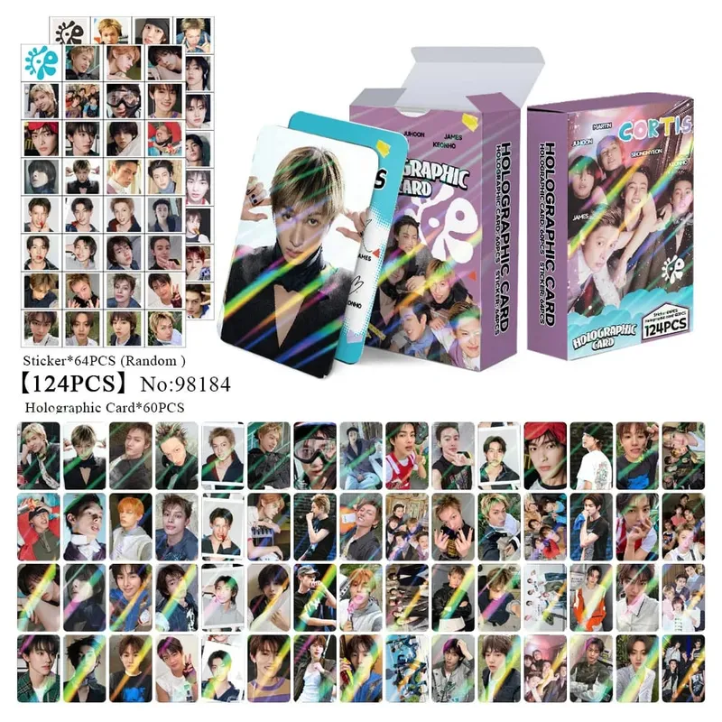 124Pcs 2026 SEASON’S GREETINGS Lomo Cards Photocards HD Fans Collection Cards Decorative Present Gifts — image 9