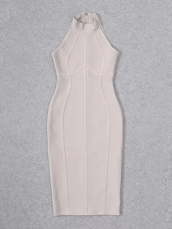 Sexy verão elegante vestido elástico branco sólido esticado império bodycon vestido 2024 moda feminina vestido de festa xl atacado — image 11