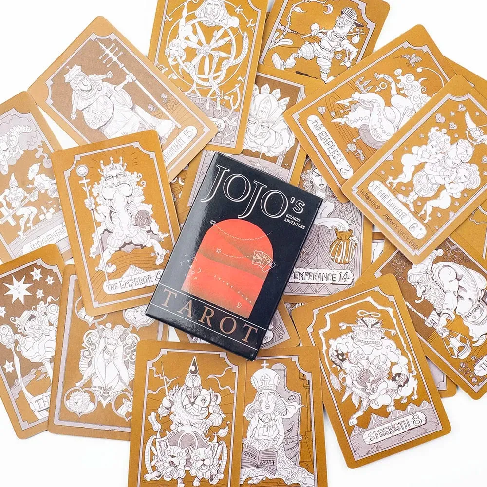 22 Major Arcana JoJo Tarot Cards - Stardust Crusaders Anime Collectible Tarot Deck 9*6cm — image 6