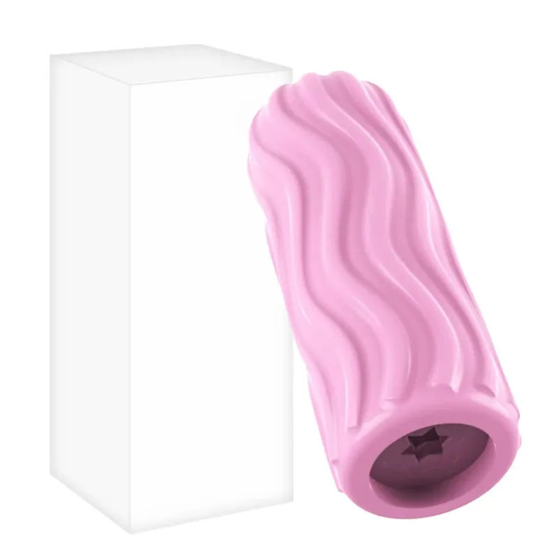 Portable Male Masturbation Cup for Men Safe Soft Fidget Toys Orgasm Male Masturbator Sex Toy Realistic Vagina Adult Goods — image 9
