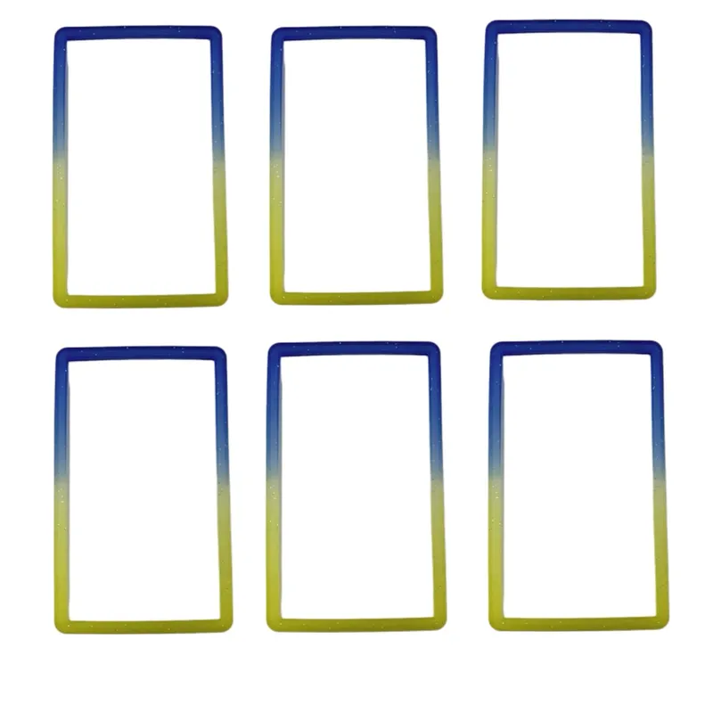 6-Pack Slab Guard for PSA Graded Cards TPU Slab Protector Graded Guard Bumper Guard Gradient Color Glitter Limited Edition — image 11