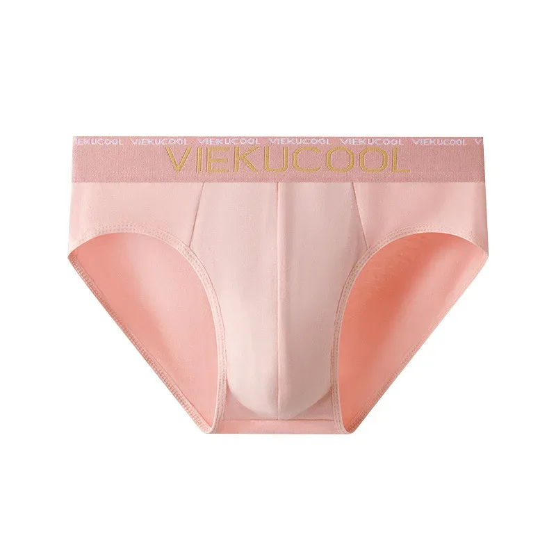 1pcs Cotton Mens Sexy Briefs Teenagers Sport Underwears Plus Size Fat Men's Underpant Students Breathable Fashion Casual Panties
