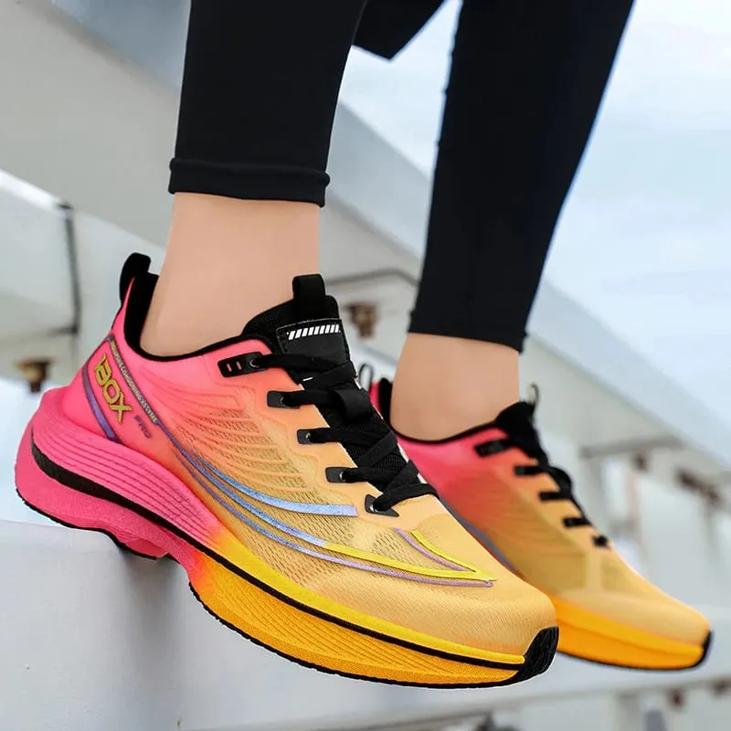 BigSize48 Running Shoes Marathon Carbon Board Men Sports Speciality Breathable Lightweight Women's Comfortable Athletic Sneakers