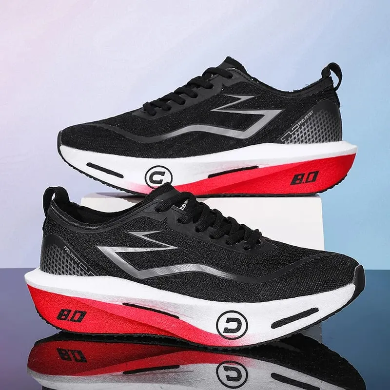 Men Running Shoes Carbon Board Marathon Sports Speciality Lightweight Men's Comfortable Walking Athletic Sneakers Male Autumn