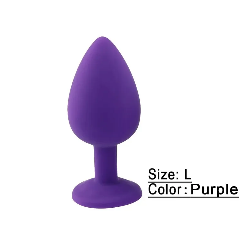 Plugue anal de silicone macio p/m/l, mini plugue erótico para bunda, brinquedo sexual para iniciantes, homens, mulheres, casais gays, estimulador de próstata, brinquedo de sexo anal — image 18
