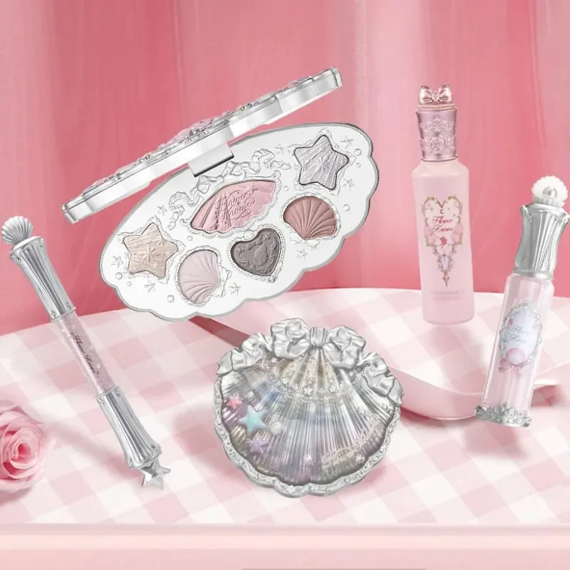 Flowerknows All-in-One Set Hadiah Mekap Penyamar Pemerah Mata & Lip Glaze Kit Flower Know Full Maquillage Professionnelle — image 2