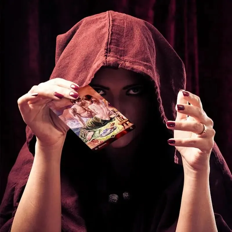 New Tarot Cards Oracles Deck Mysterious Divination Sexual Magic Tarot Deck House Party Cards Game Board Game Tarots — image 5