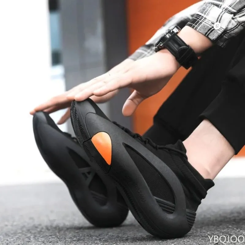 Large Size Autumn Fashion Breathable Lightweight Casual Comfortable Men's Shoes Versatile Trend Flat Bottomed Men's Sports Shoes — image 2