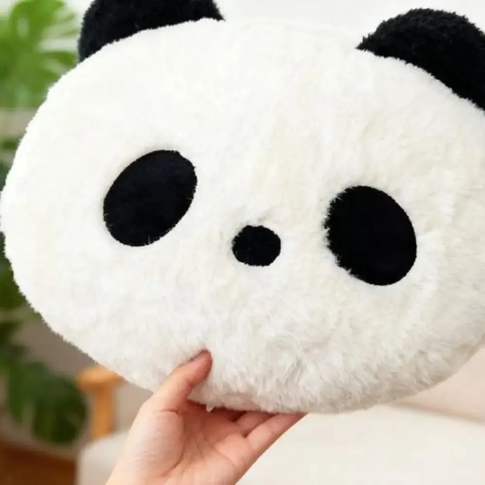 Cuscino panda peluche peluche Decorazione della casa Divano camera da letto Cuscino panda farcito Cuscini panda Kawaii da 30 cm — image 7