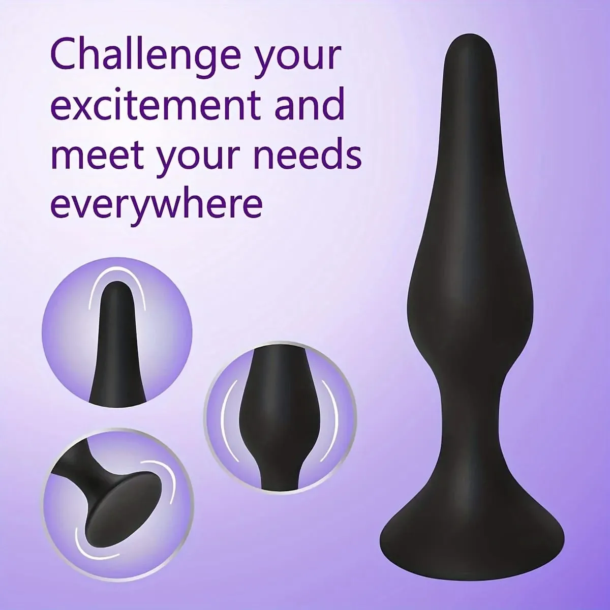 Beginner Silicone Butt Plug Anal Plug for Men Women Prostate Massager for Gay Mini Anal Bullet Masturbator Sex Toy for Men — image 5