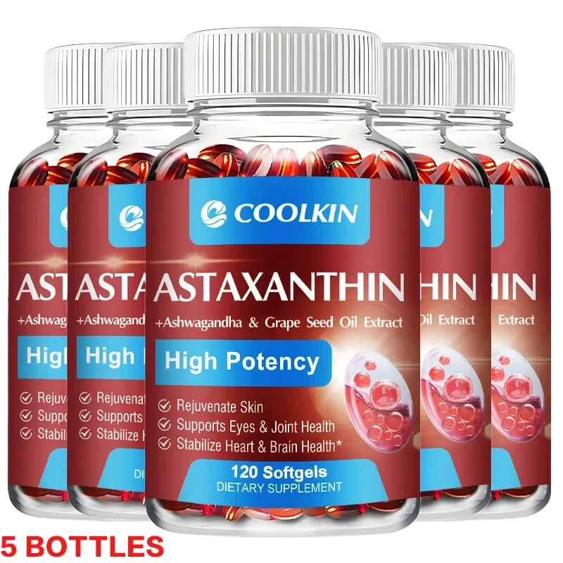 Astaxantina - Promove a saúde cardiovascular, acelera o metabolismo, apoia a saúde das articulações oculares e da pele — image 9