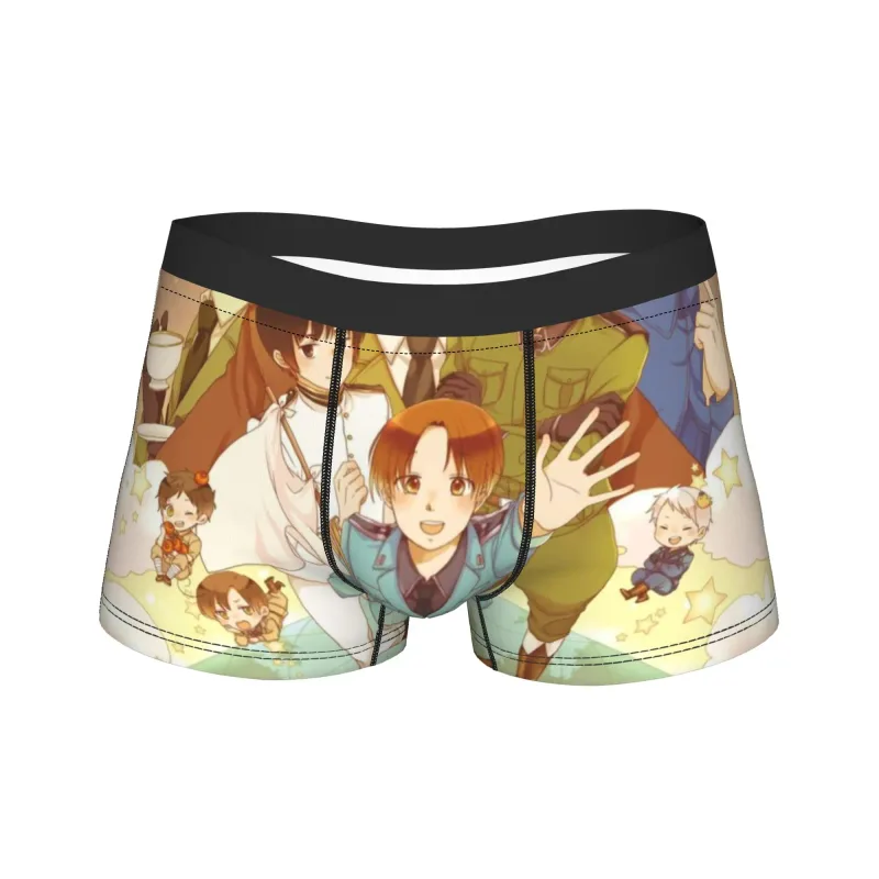 Hetalia World Stars Masculino Boxer Shorts Cuecas aconchegantes — image 15