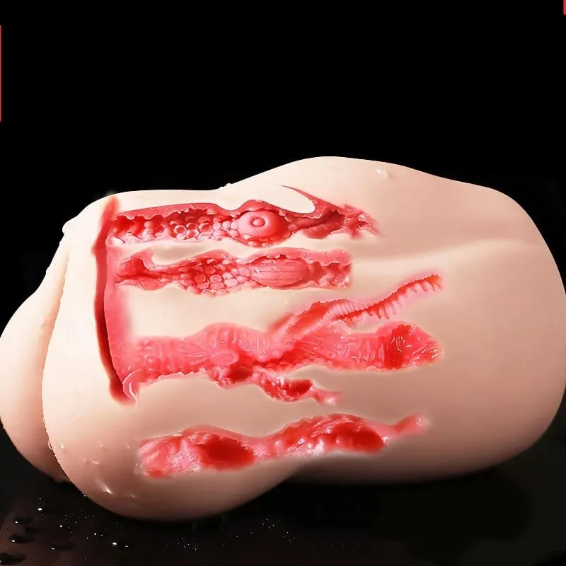 Brinquedos sexuais de silicone para homens sexo real masturbador adulto 3d vagina artificial falso bolso anal buceta silicone tpe sextoys brinquedo erótico — image 1