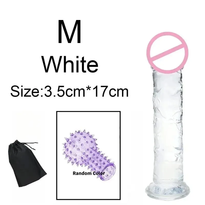 Cheap Realistic 5 Sizes Butt Plug Dildo Man Women Penis Suction Cup Anal Sex Toys Gay Suction Cup Big Dick Vaginal Masturbators