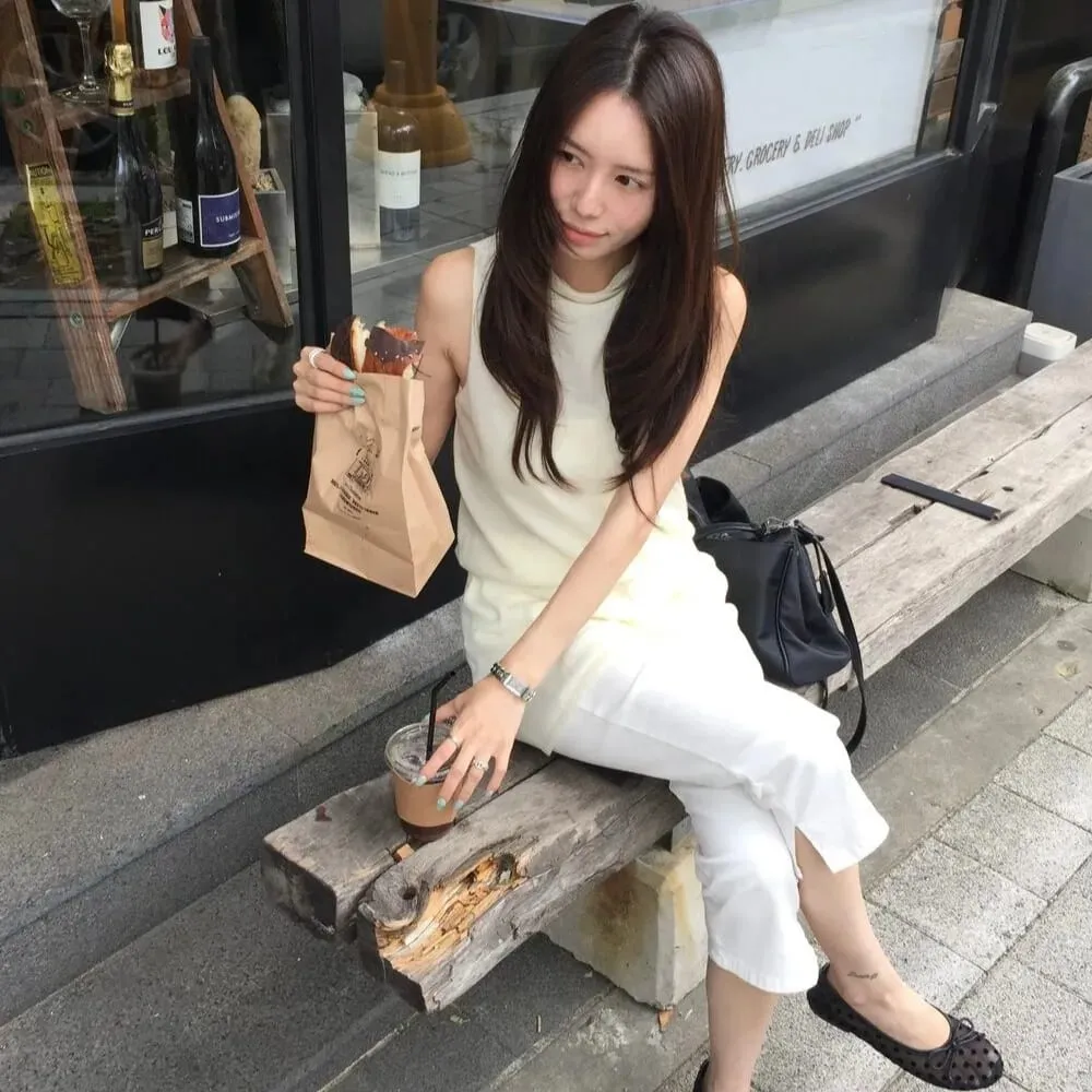 Summer Elegant Drawstring Waist Slimming Sleeveless Short Dress Comfortable Casual Style Women's Clothing Commute Suitable — image 5