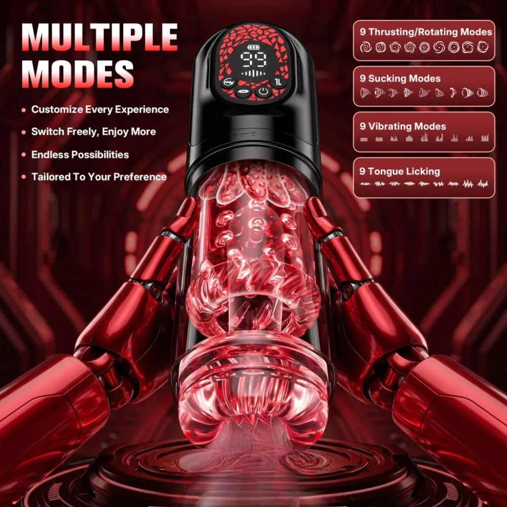 Rotação telescópica masturbador copo sucção pênis bomba bolso buceta boquete sexo brinquedos Stroker pistão mastubador automático para homem