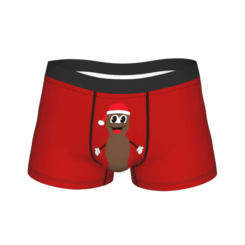 Homens sul dos desenhos animados parque manteigas stotch colagem roupa interior longa quente boxer briefs shorts calcinha masculina macio M-XXL