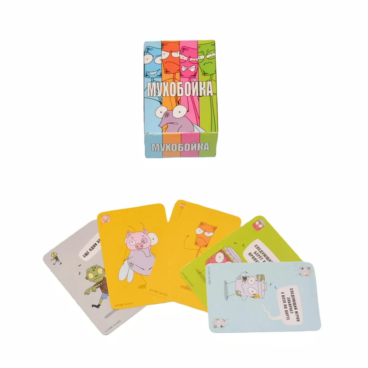 《Myxoбойha》Russian Version of the Card Game Board Game Interactive Game Ideal Party Card Game Perfect for Halloween Christmas and as a Perfect Gift Choice — image 1
