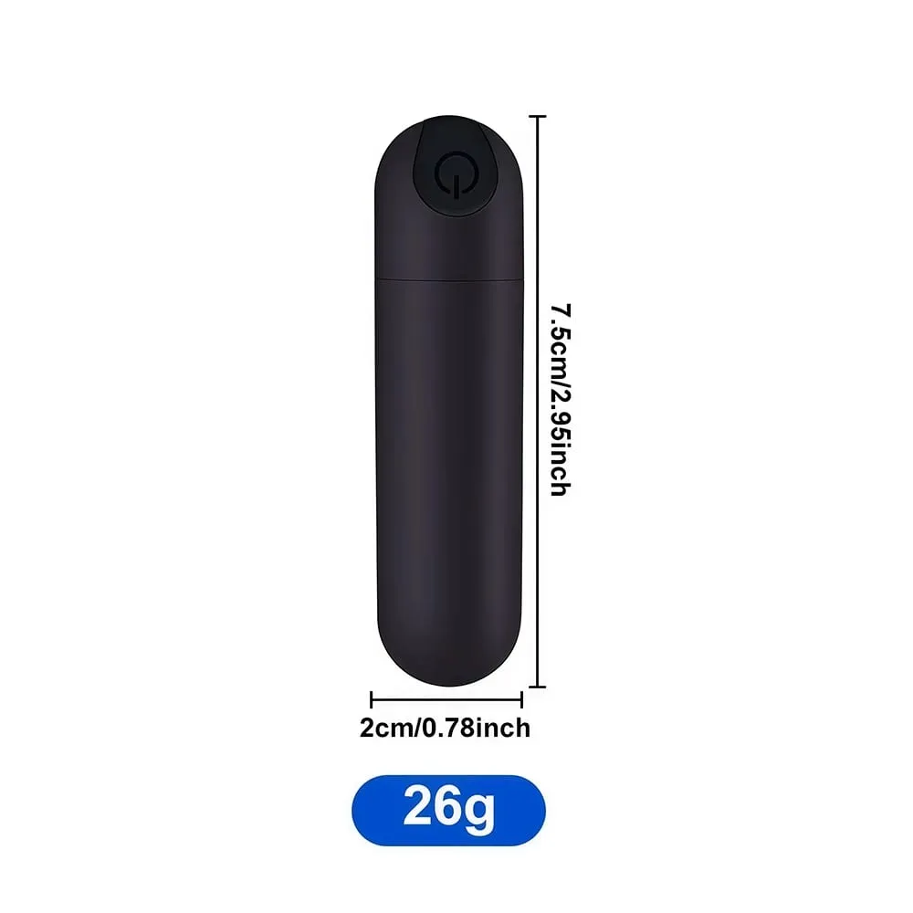 USB تهمة 10 سرعات رصاصة صغيرة هزاز قابلة للشحن اللاسلكية تهتز الشرج المكونات البظر محفز الكبار الجنس لعب للنساء — image 6