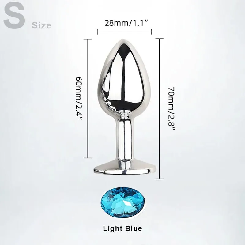 Sex Shop 5 Sizes Metal Butt Plug Fetish Fox Tail Intimate Toys Bdsm Anal Extender Dilator Products Erotic Games Goods For Adults