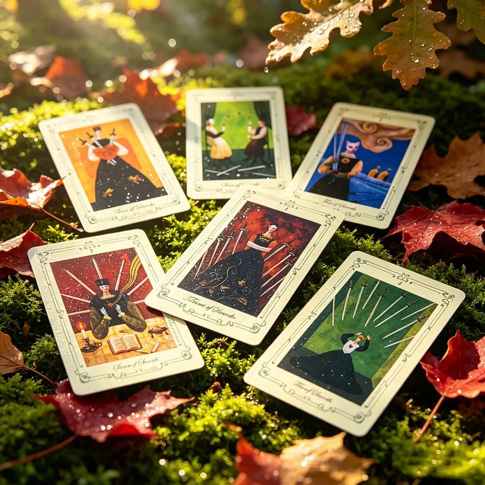 Tarot Cards Leisure Entertainment Cards Game Family Gathering Divination Tarot Deck Board Playing Game Meditation & Gifts — image 4
