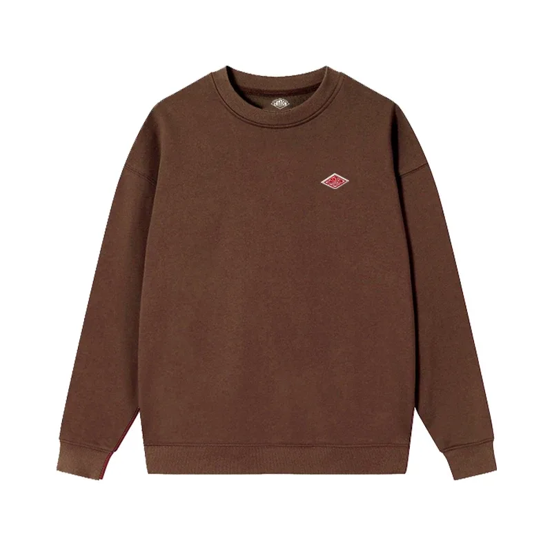 2025 Na-export sa Japan Autumn Thin Sweatshirt Kalalakihan/Babae Parehong Pagbuburda ng Cotton O-Neck Long Sleeve Loose Tracksuit Tops — image 17