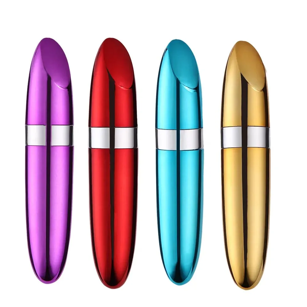 Mini batom vibrador poderoso ponto g estimulação do clitóris discreto vibrar brinquedo sexual bala masturbação adulto — image 2