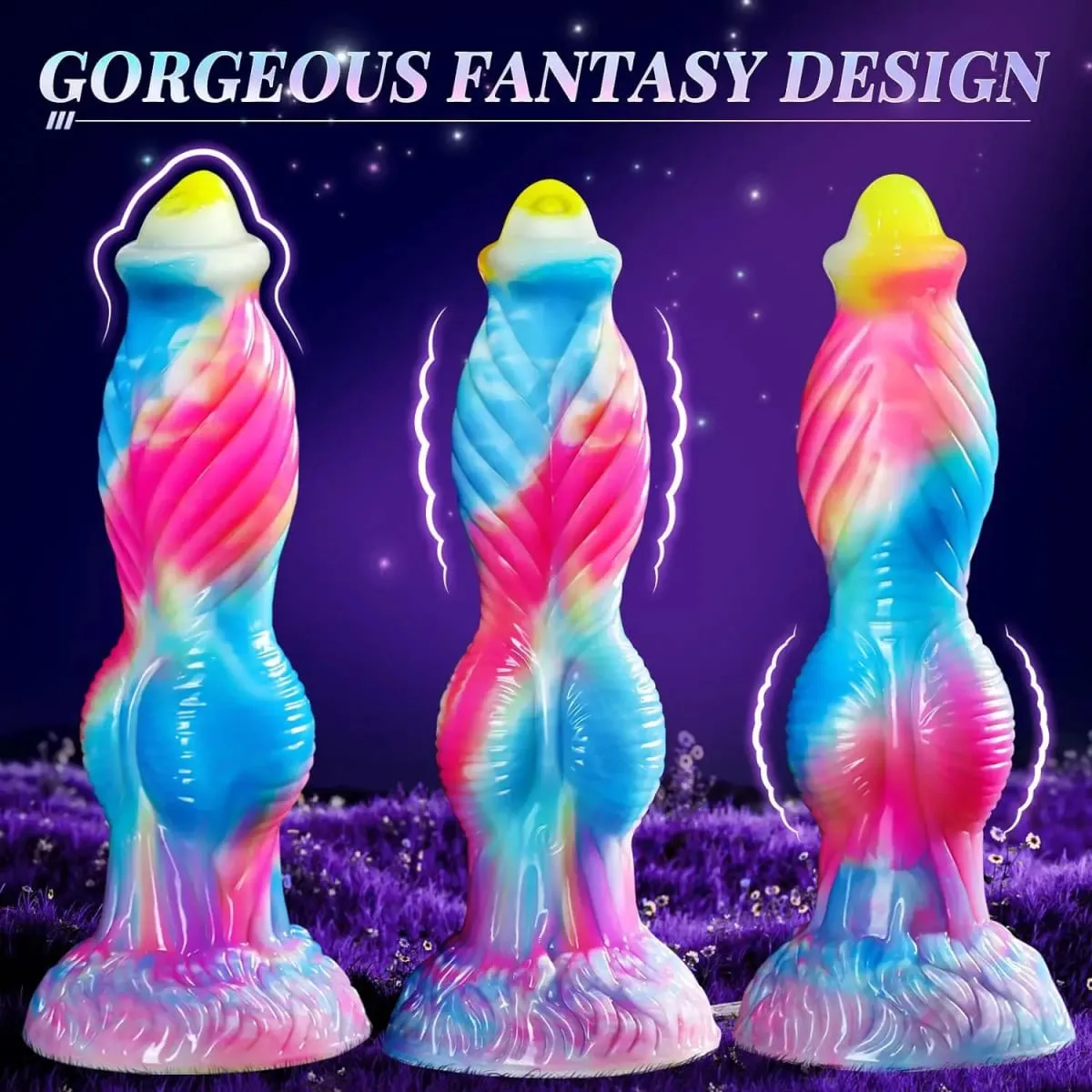 Fjärrkontroll Thrusting Monster Dildo Vibrator Tjock Enorm Vibrerande Dildo med sugkopp Analleksaker Sexleksaker för vuxna för kvinnor — image 5