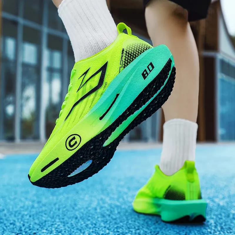 Men Running Shoes Carbon Board Marathon Sports Speciality Lightweight Men's Comfortable Walking Athletic Sneakers Male Autumn