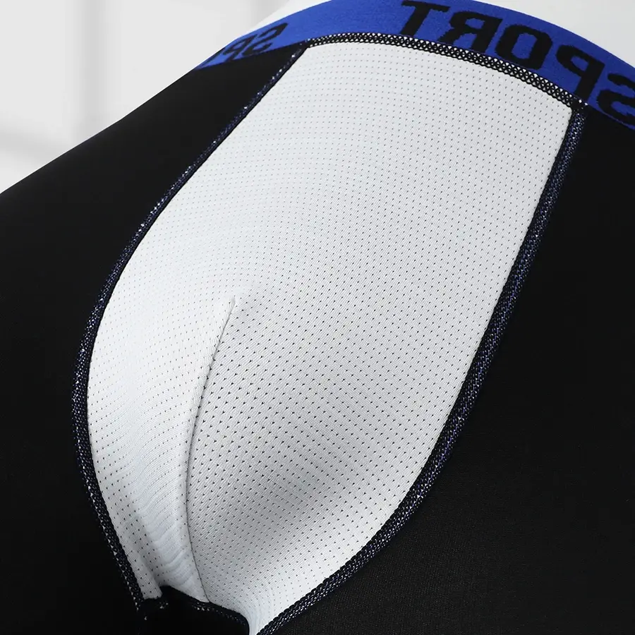 5-Pack Men's Sport Boxer Briefs, Quick-Dry Polyester Athletic Underwear Breathable Compression Trunks for Workout, Gym & Running — image 5