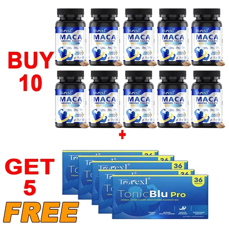 120 Tabs MALE TEST BOOSTER COMPLEX MAXIMIZER SUPPLEMENT RECOVER BED CONFIDENCE — image 11