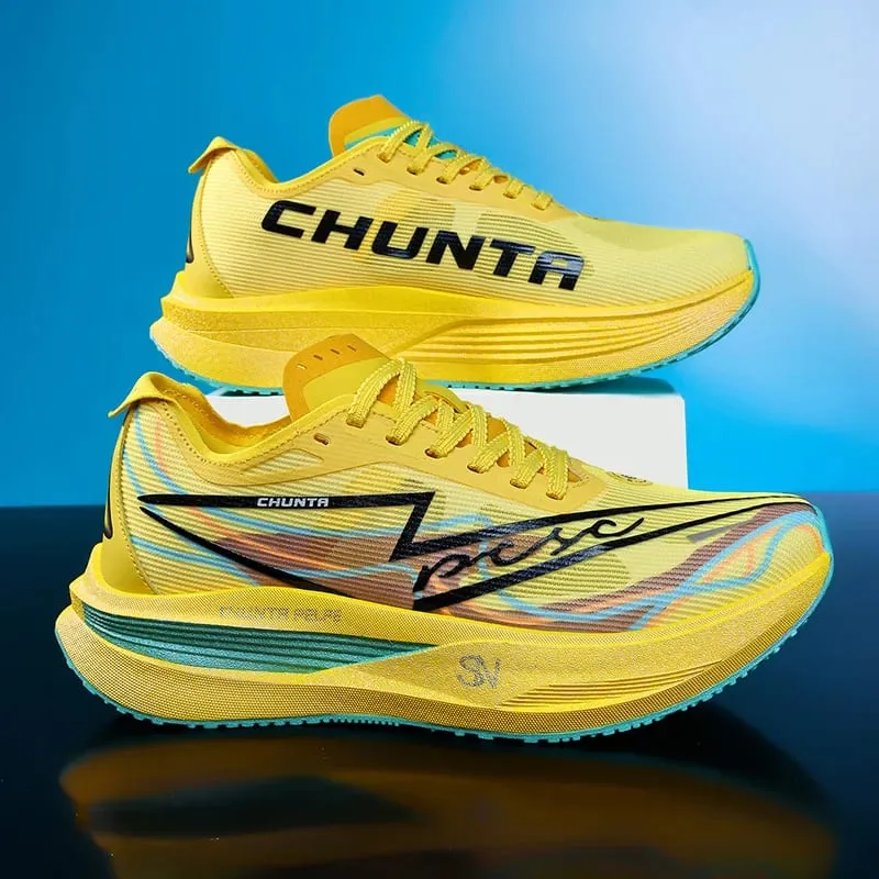 Men Marathon Running Shoes Carbon Plate Outdoor Sports Tenis Breathable Lightweight Woman Comfortable Training Athletic Sneakers — image 2