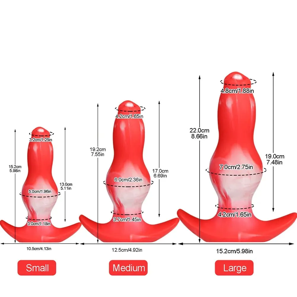 Anal Plug na may Tail BDSM Adult Sex Game Cosplay 18+ Anal Dildo para sa Babae Mga Lalaki Silicone Soft Butt Plug Gay Sex Toys para sa Party BDSM — image 5