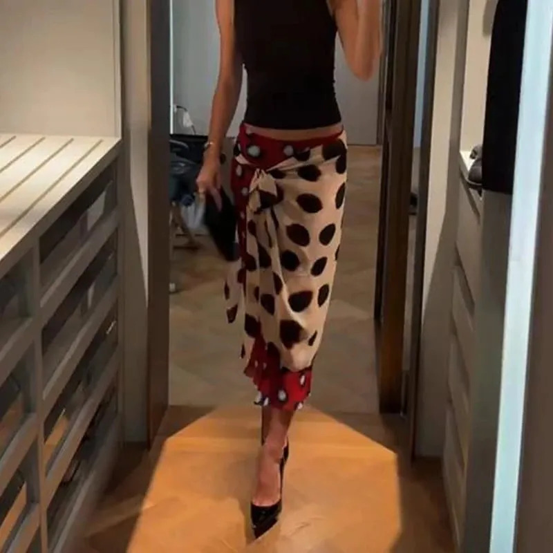 Vestido longo urbano com estampa animal, vestido feminino sexy com decote em v, cordão franzido, vestidos femininos para festa de verão 2026, robe de rua feminino — image 7
