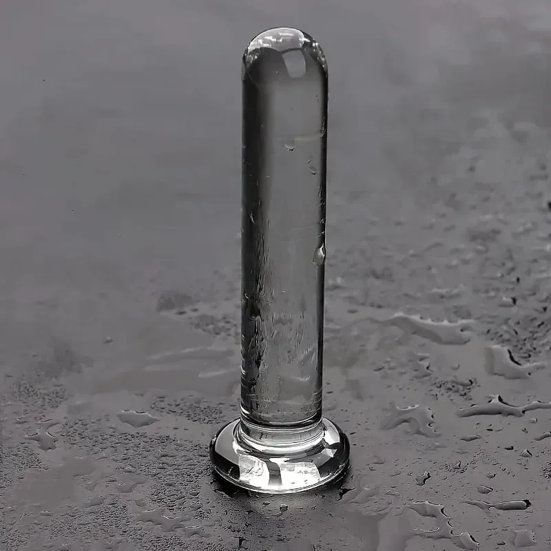 Transparent Anal Plug Dildo Adult Sex Toys Shape Butt Plug Dildos BDSM Anal Pleasure Sex Toys Anal Trainer For Women&Men Couple — image 4