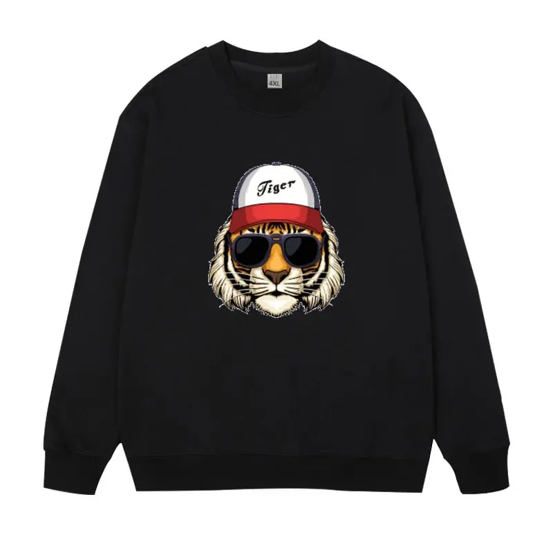 Plus size pullovers masculinos moletom de algodão completo 5xl 6xl 7xl outono inverno mangas compridas impresso topos roupas masculinas 110kg-180kg — image 13