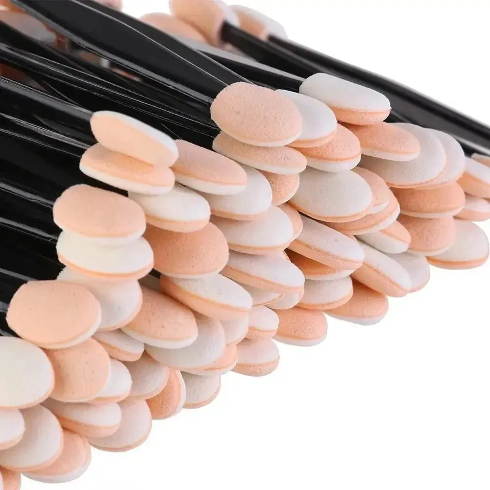 Double Sided Eyeshadow Applicators In Bulk Sponge Eye Shadow Brushes Disposable Mini Makeup Brushes Wholesale Cosmetic Tools — image 4
