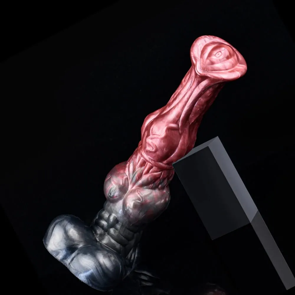 Silicone Horse Dildo Long Penis Anal Plug Napakalaking Knot G-spot Vaginal Stimulator na may Suction Cup Adult Sex Toy para sa Babae Mga Lalaki — image 3