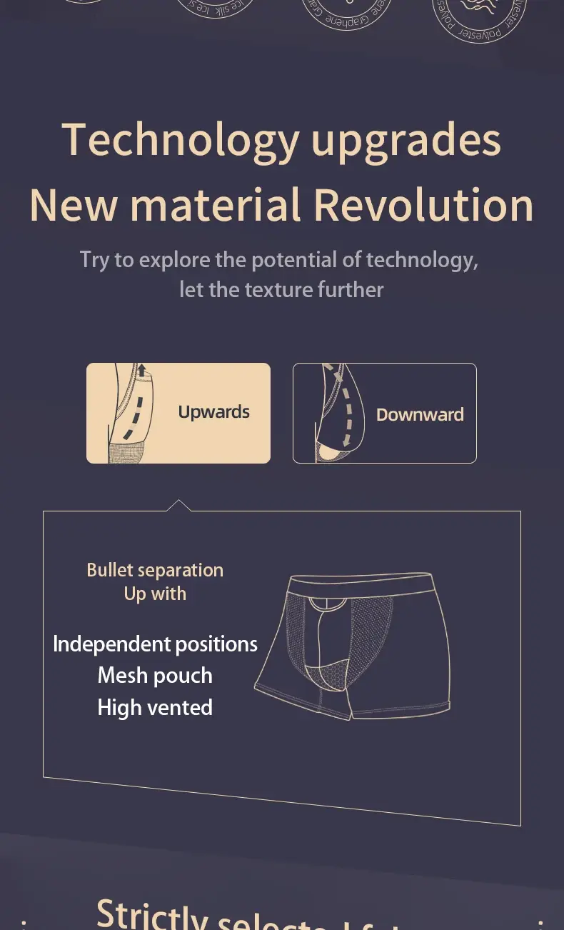 Jingsuogun Elastic Separation Underwear Men's Scrotum Support Vein Underwear Ice Silk Pouch Varicose Boxer British Sweatpants — image 16