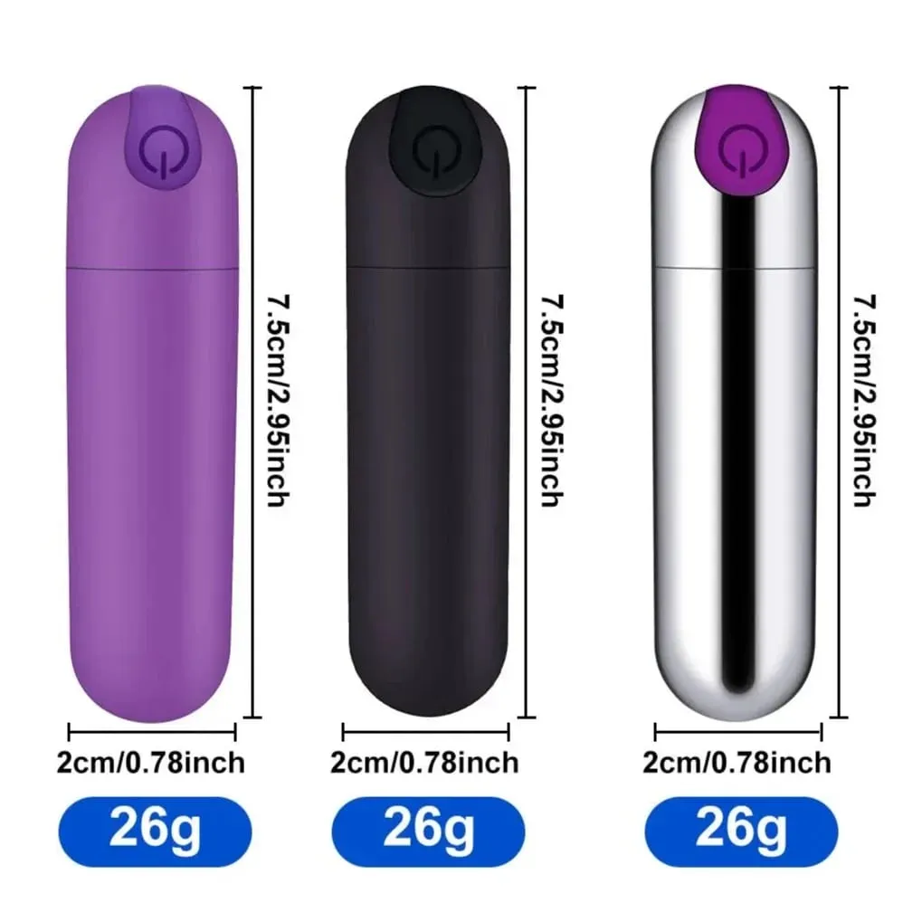 G Spot Bullet Vibrator Nipple Clitoral Stimulator 10 Φορητό μίνι κολπικό πρωκτικό μασάζ Παιχνίδια σεξ ενηλίκων για γυναίκες — image 4
