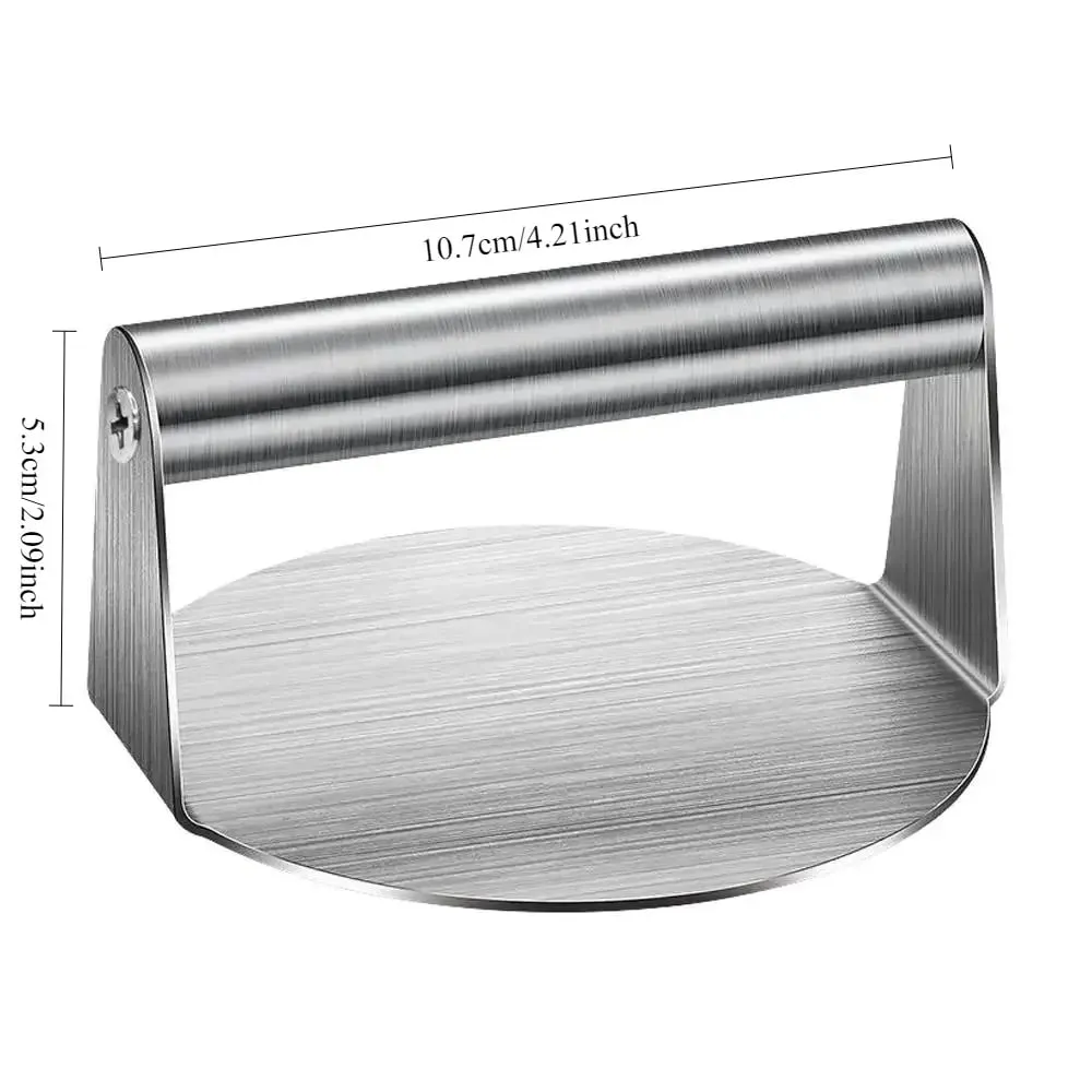 1pc Stainless Steel Hamburg Meat Press Hamburger Press Kitchen Gadgets Meat Pie Make Kitchen Accessories Cooking Accessories — image 6