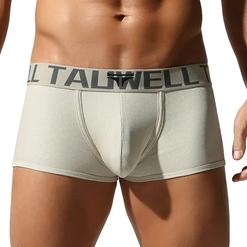 Herrunderkläder, avancerade boxershorts, enfärgad, hög elasticitet, slim fit, andas — image 6