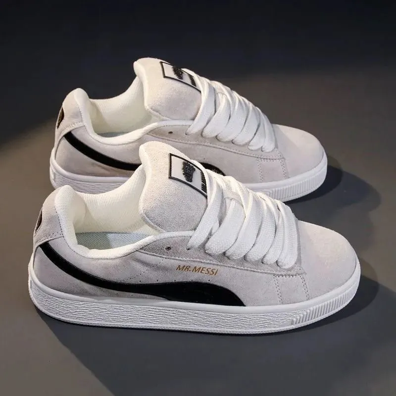 2026 New Men's Shoes Fashion Versatile Breathable Casual Shoes Anti Slip Thick Soled Board Shoes — image 1