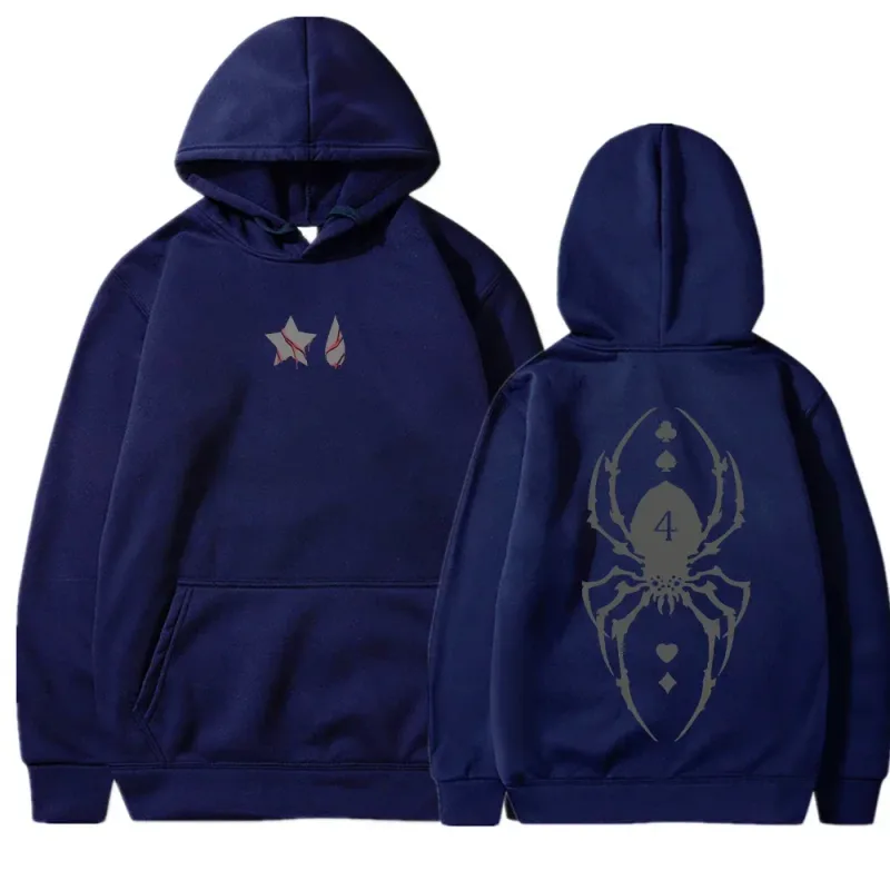 Japan Anime Hunter X Hunter Hoodies Unisex Japanese Harajuku Fashion Casual Hooded Sweatshirts Y2k Cartoon Graphic Sweatshirts