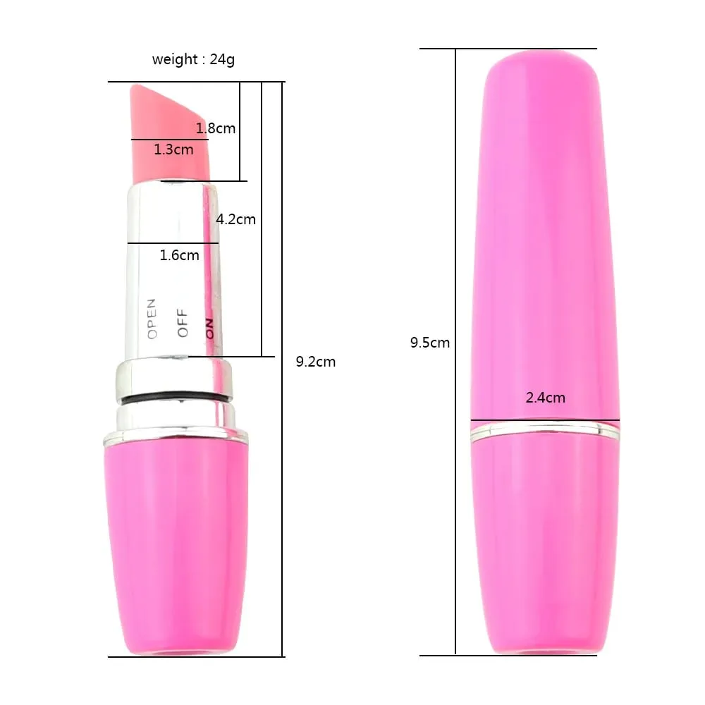 Lipstick Vibrator Mini Bullet Clitoral Stimulator Silent αδιάβροχο Clitoris Stimulator Sex Toy για γυναίκες Φορητό για ενήλικες στο σημείο G — image 6