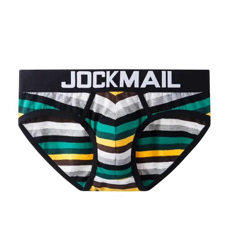 Panlalaking Underwear Briefs Cotton Printed Sexy Men Boxer Brief Slips Cueca Masculina Panties Calcinha Calzoncillos Hombre Breathable — image 27